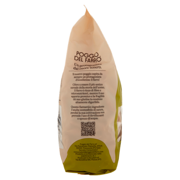 Poggio del Farro Specialità Integrale di Farro Bio Penne 500 g