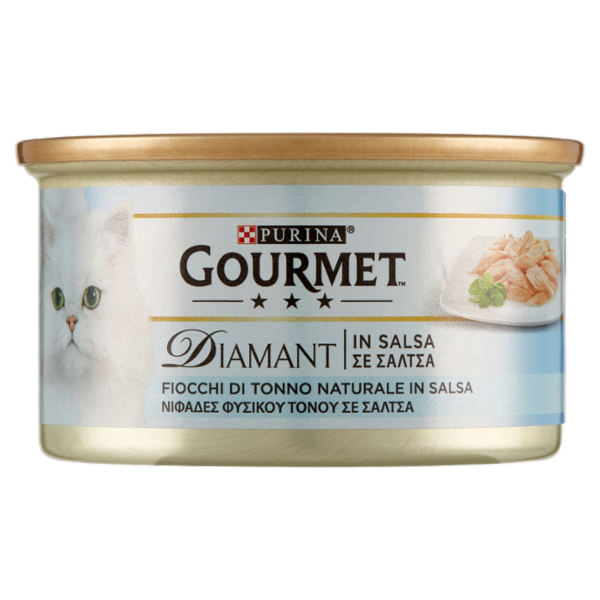 PURINA GOURMET Diamant in Salsa Fiocchi di Tonno Naturale in Salsa 85 g