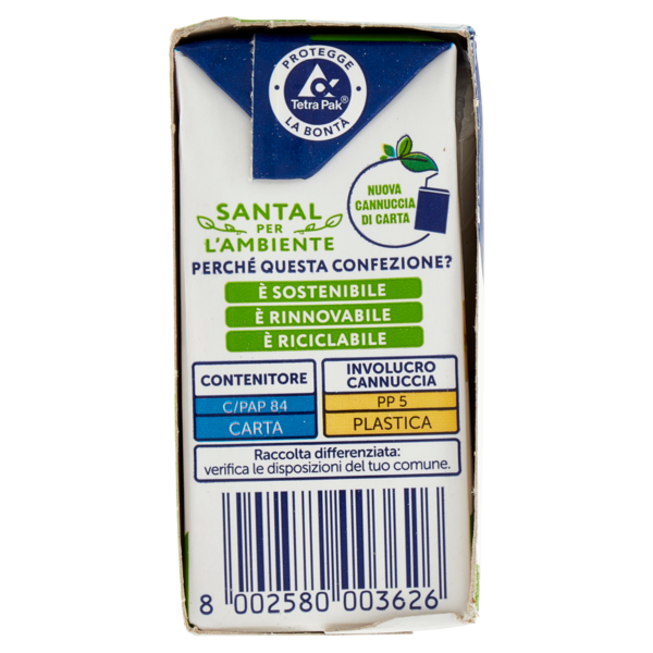 Santàl Dolce di Natura pera Senza Zuccheri Aggiunti 3 x 200 ml