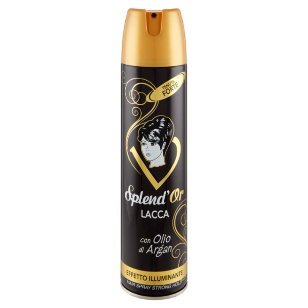 Splend'Or Lacca con Olio di Argan Effetto Illuminante 400 mL