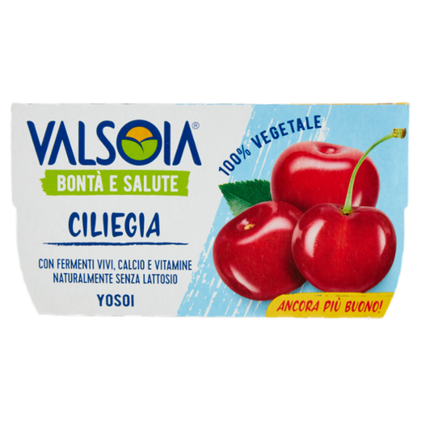 Valsoia Bontà e Salute Yosoi Ciliegia 2 x 125 g