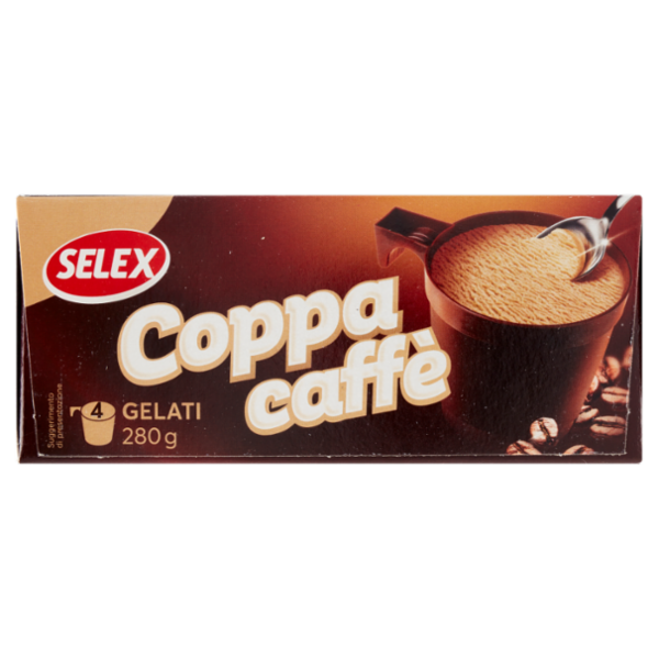 Selex 4 Coppe di Gelato al Caffé 280 g
