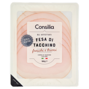 Consilia Fesa Di Tacchino 100% Italiano a Fette 100 g