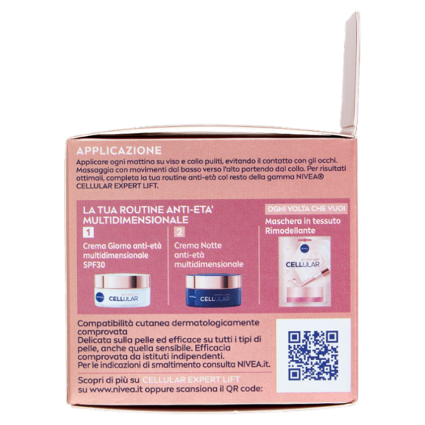 Nivea Expert Lift Cellular Crema Giorno Anti-Età Multidimensionale SPF 30 50 ml