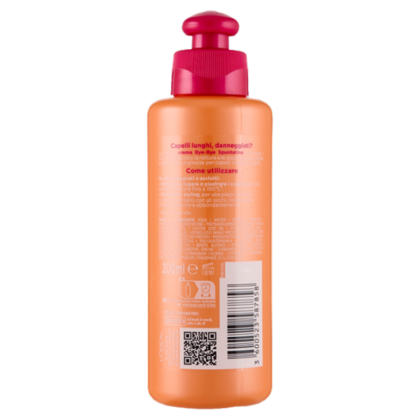 L'Oréal Paris Trattamento Elvive Dream Long, Crema Senza Risciacquo per Capelli Lunghi Danneggiati