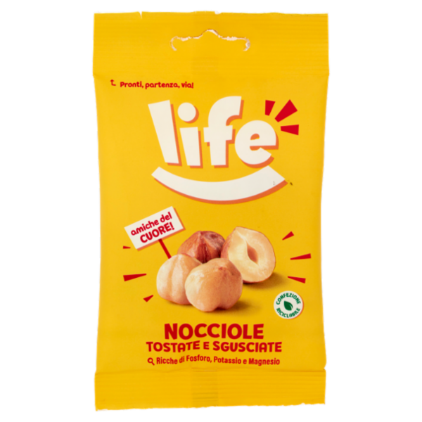 life Nocciole Tostate e Sgusciate 30 g