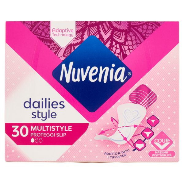 Nuvenia dailies style Multistyle Proteggi Slip 30 pz