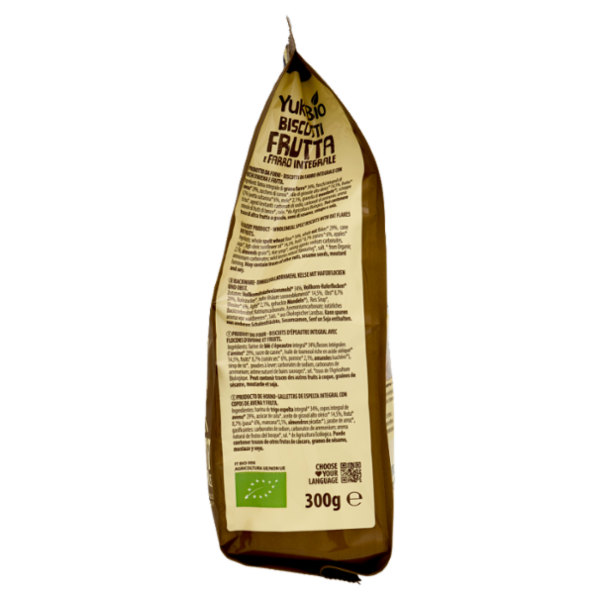 YukyBio Bio Integrale Frollini con Muesli 300 g