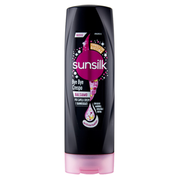 sunsilk Bye Bye Crespo Balsamo per Capelli Crespi e Danneggiati 200 mL