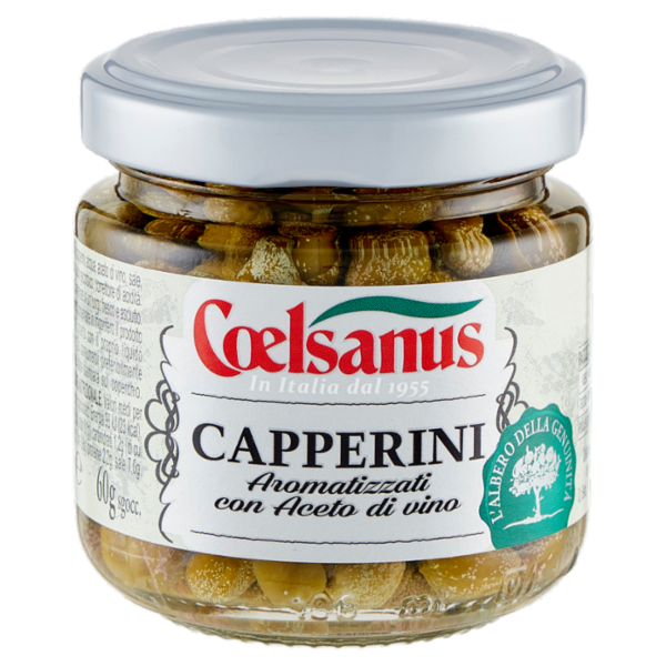 Coelsanus Capperini Aromatizzati con Aceto di vino 100 g