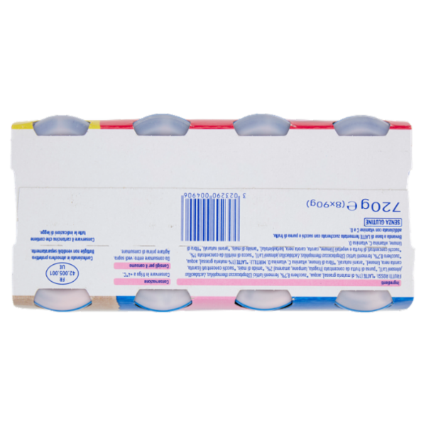 NESTLÉ LC1 con Probiotico Frutti rossi (4) e Mirtilli (4) 8 x 90 g