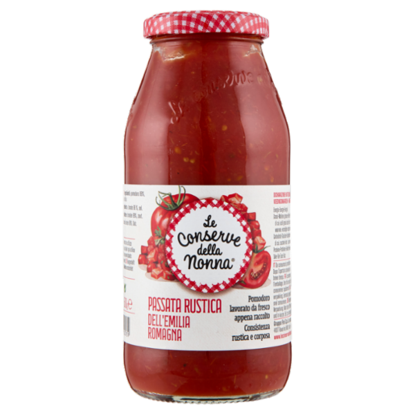 Le Conserve della Nonna Passata Rustica dell'Emilia-Romagna 500 g