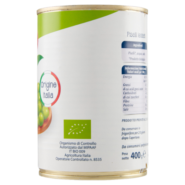 Vital Nature Biologico Piselli 400 g