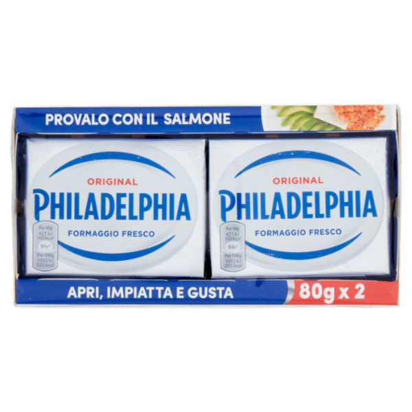 Philadelphia Original formaggio fresco spalmabile - 80g x 2