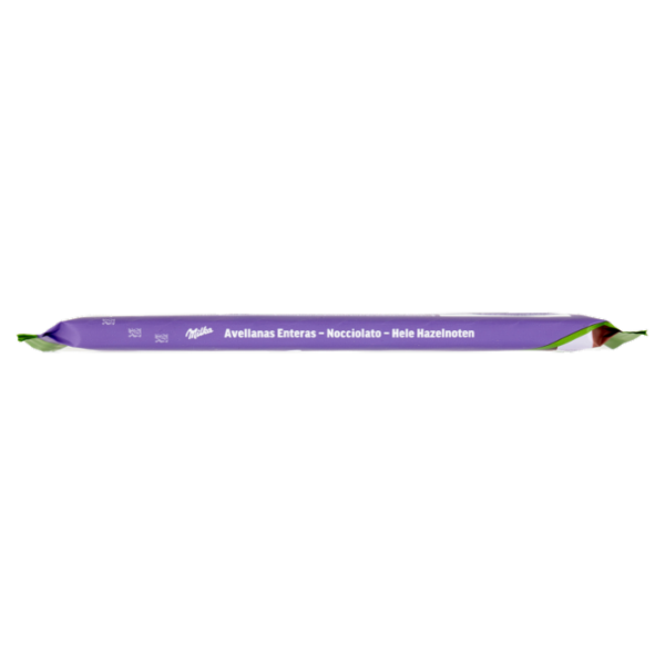 Milka Nocciolato, tavoletta di cioccolato al latte 100% Alpino con nocciole intere - 100g
