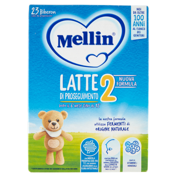 Mellin Latte 2 in Polvere 800 g