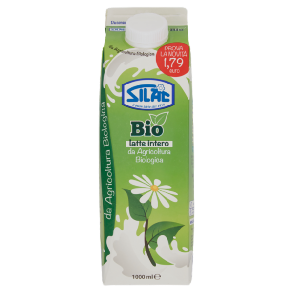 Silac Bio latte intero da Agricoltura Biologica 1000 ml