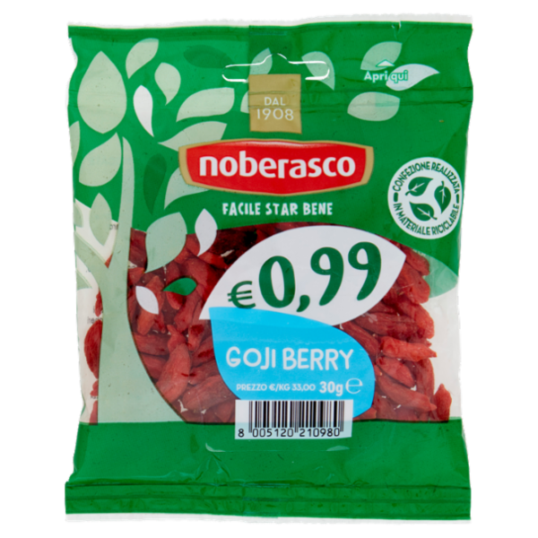noberasco € 0,99 Goji Berry 30 g