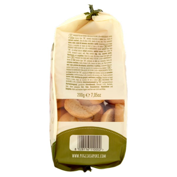 Puglia Sapori Le Friselle con Olio d'Oliva 200 g