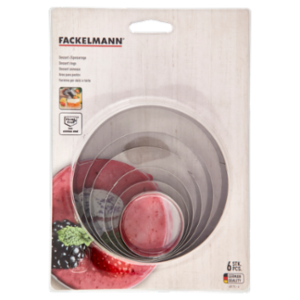 Fackelmann Formine Per Dolci e Torte 6 Pz