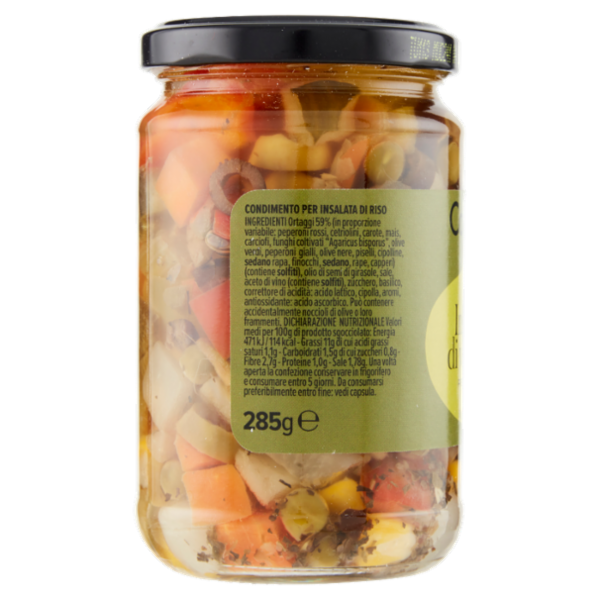 Consilia Insalata di Verdura per Riso all'Olio di Semi di Girasole 285 g