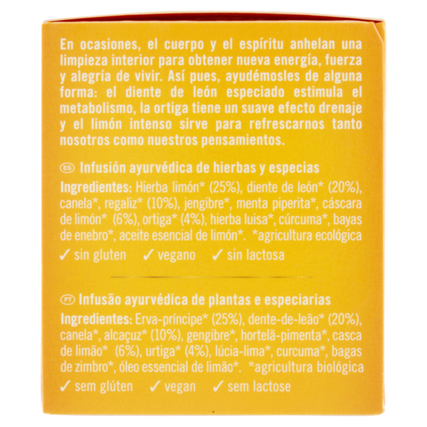 Yogi Biologico Energia Purificante 12 x 1,8 g