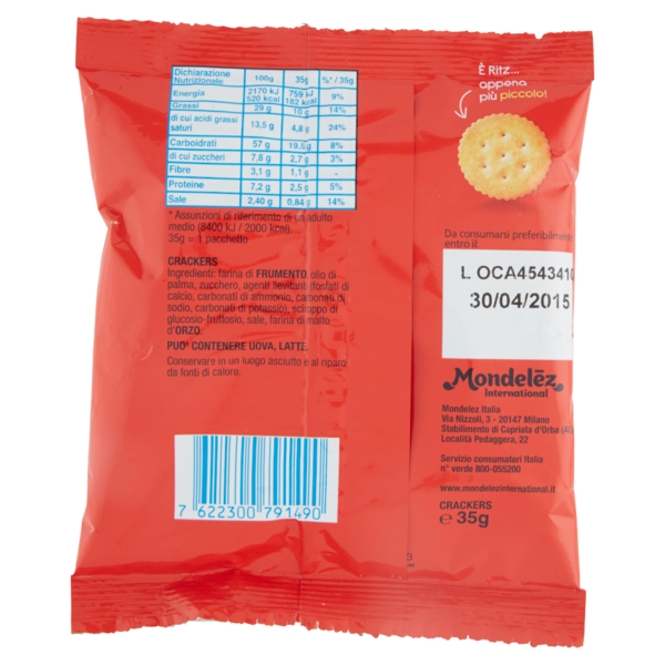 Ritz Original Mini Crackers - 35g