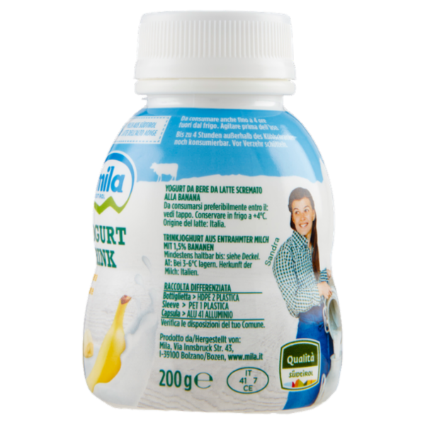 mila Yogurt Drink Banana 200 g