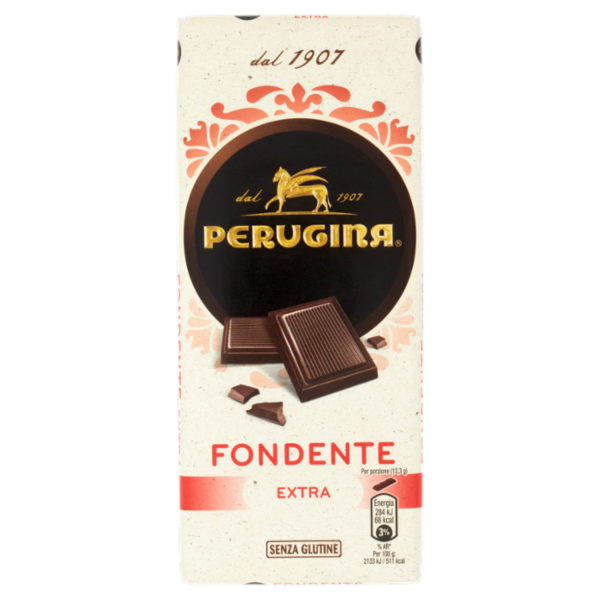 PERUGINA Fondente Extra Tavoletta di Cioccolato Fondente 80 g
