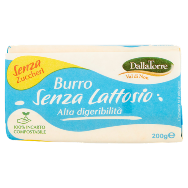 DallaTorre Burro Senza Lattosio Senza Zuccheri 200 g