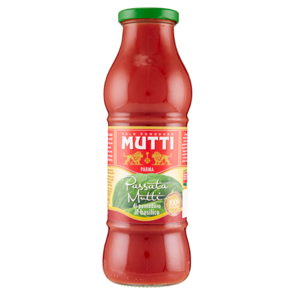 Mutti Passata Mutti di pomodoro al basilico 560 g