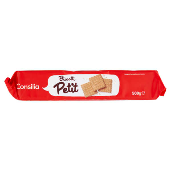 Consilia Biscotti Petit in Confezioni Salvafreschezza 500 g