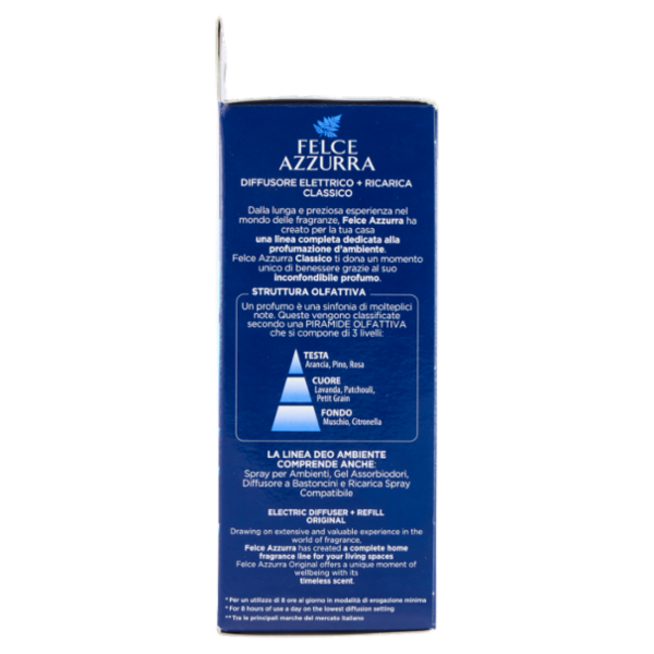 Felce Azzurra Aria di Casa Diffusore Elettrico + Ricarica classico 20 ml