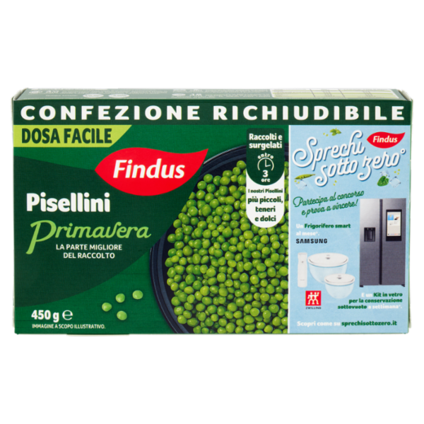 Findus Pisellini Primavera 450 g