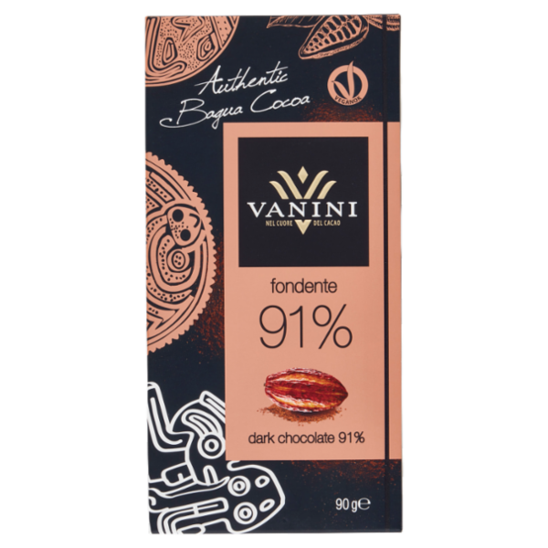 Vanini fondente 91% 90 g