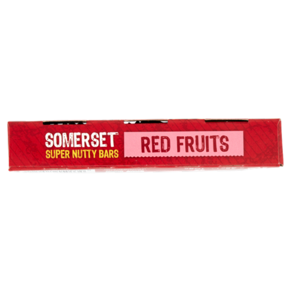 Somerset Super Nutty Bars Red Fruits Barrette Snack 3 x 35 g