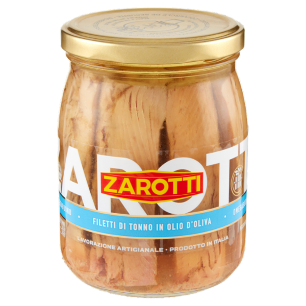 Zarotti Filetti di Tonno in Olio d'Oliva 520 g