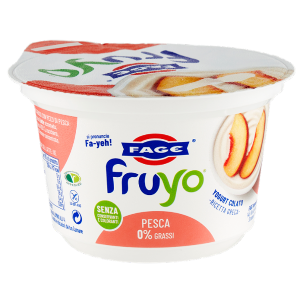 Fage fruyo Pesca 0% Grassi 150 g