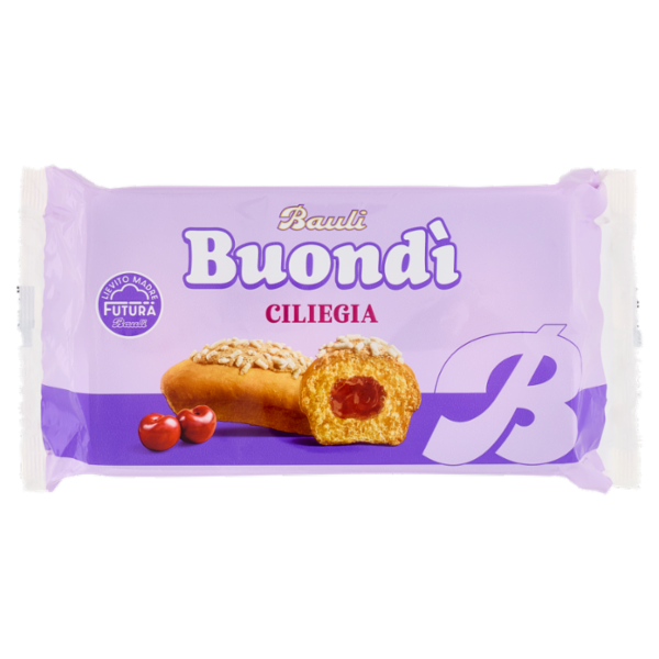 Bauli Buondì l'Originale Ciliegia 6 x 43 g