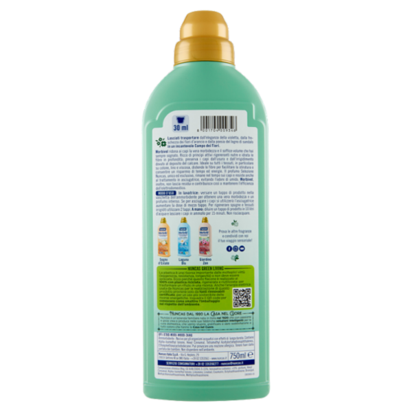 nuncas Morbivel Ammorbidente concentrato Campo dei Fiori 750 ml