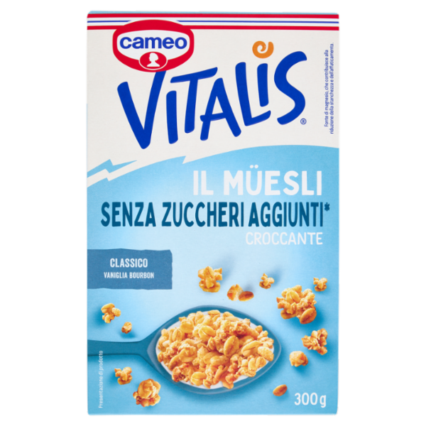 cameo Vitalis il Müesli Senza Zuccheri Aggiunti* Croccante Classico 300 g