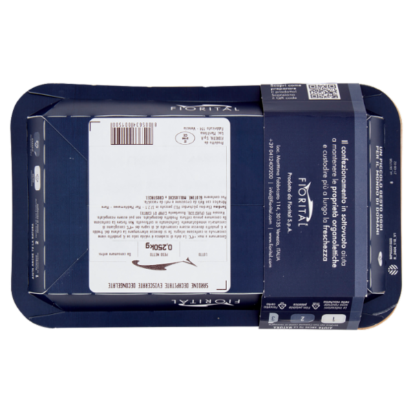 Fiorital Sardine Decapitate Eviscerate Decongelate 0,250 kg