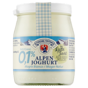 Sterzing Vipiteno Alpenjoghurt Magro Bianco Da Latte Fieno 150 g