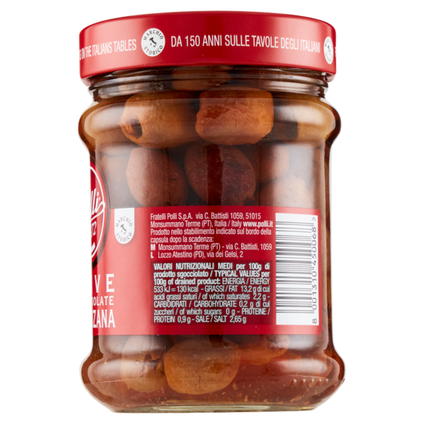 Polli Olive Denocciolate Peranzana 300 g