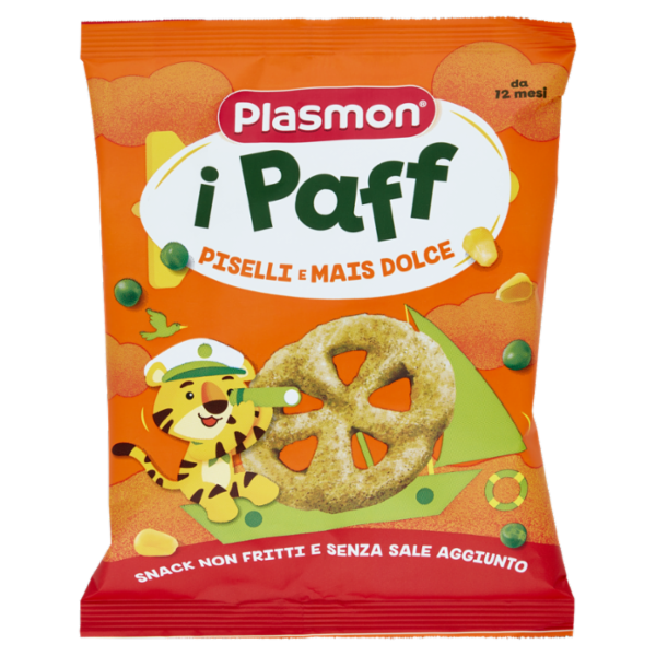 Plasmon i Paff Piselli e Mais Dolce 15 g