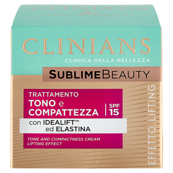 Clinians Sublime Beauty Trattamento Tono e Compattezza SPF 15 50 mL