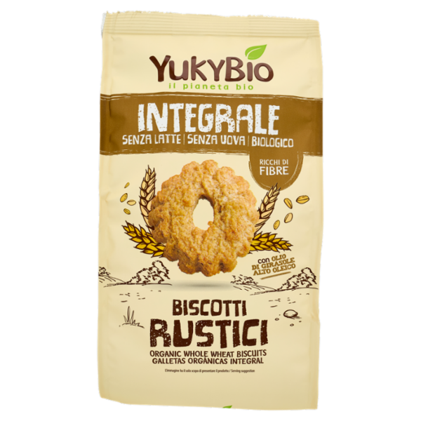 YukyBio Bio Integrale Frollini Rustici 300 g