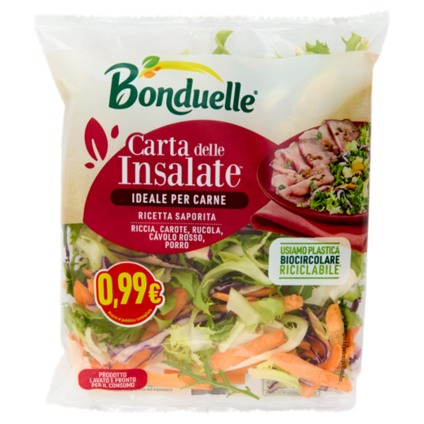 Bonduelle Carta delle Insalate Ricetta Saporita 80 g