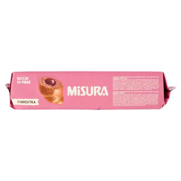 Misura Fibrextra 6 Cornetti Frutti di Bosco Barbabietola e Uva 308 g