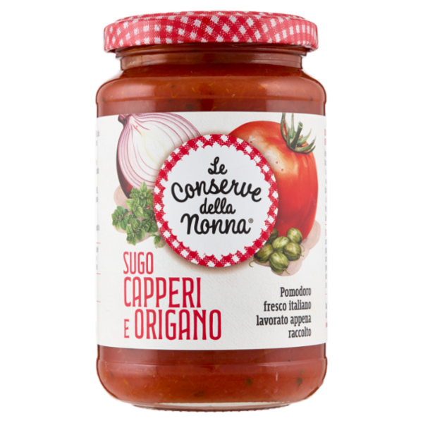 Le Conserve della Nonna Sugo Capperi e Origano 350 g